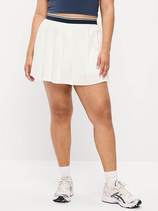 Image number 2 showing, Extra High-Waisted Micro-Pleated Skort