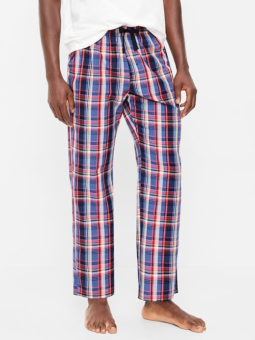 L'image numéro 1 présente Pantalon de pyjama en popeline