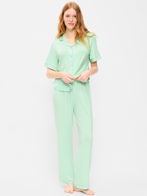 Sunday Sleep Knit Jersey Pant Set