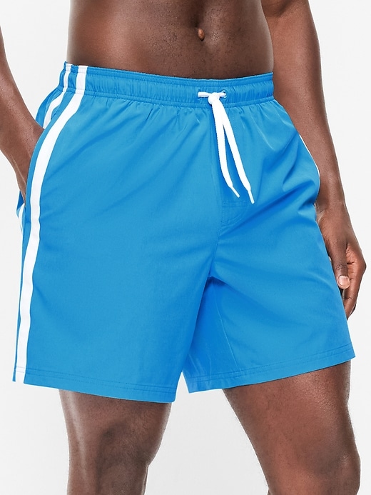 Image number 1 showing, Swim Trunks -- 7-inch inseam