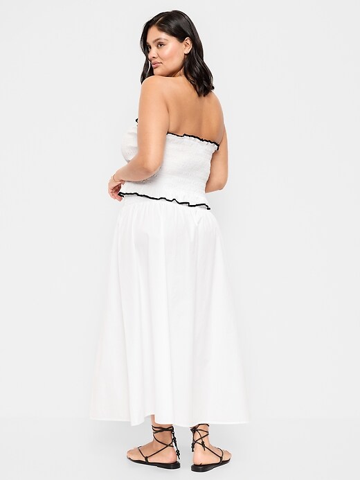 Image number 8 showing, Smocked-Waist Maxi Skirt