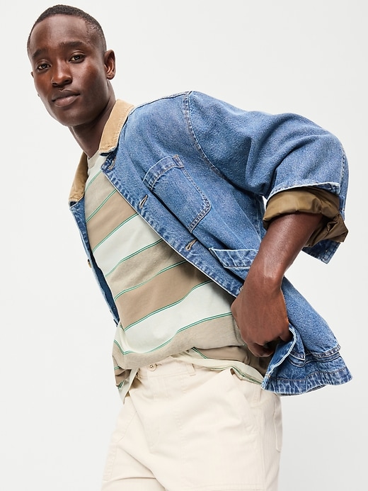 Image number 3 showing, Crew-Neck Striped T-Shirt