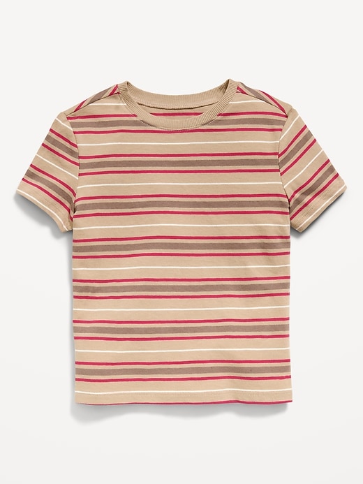 Image number 1 showing, Short-Sleeve Striped T-Shirt for Toddler Boys