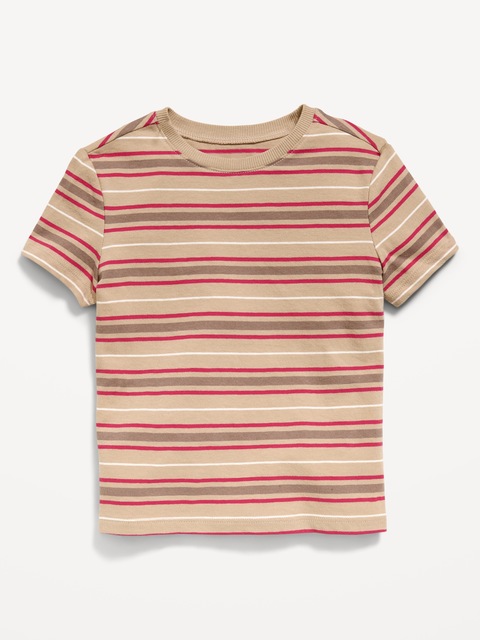 Short-Sleeve Striped T-Shirt for Toddler Boys