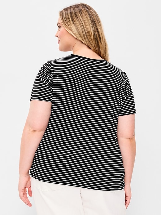 Image number 8 showing, Luxe Crew-Neck T-Shirt