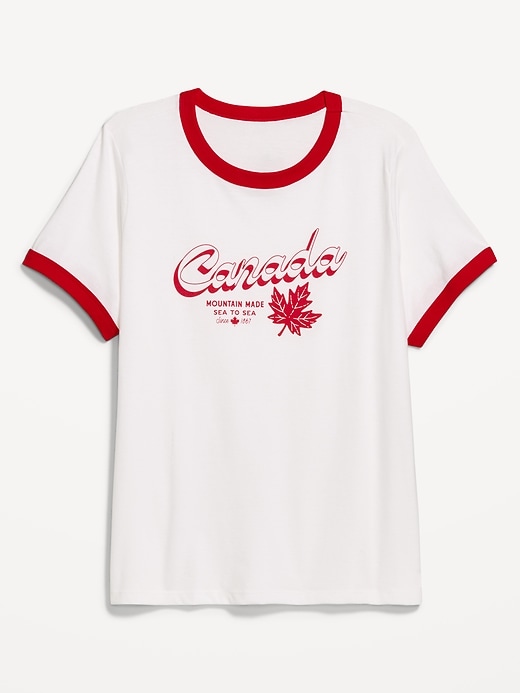 Image number 3 showing, EveryWear Graphic Ringer T-Shirt