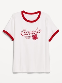 Image number 3 showing, EveryWear Graphic Ringer T-Shirt