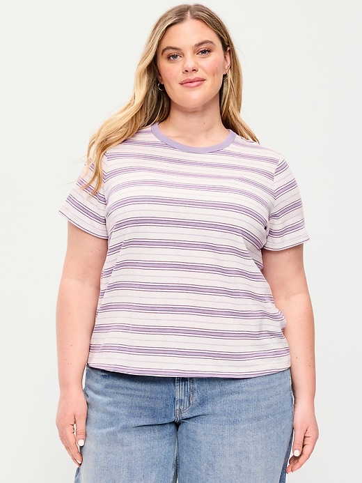 Image number 7 showing, EveryWear Crew-Neck Striped T-Shirt