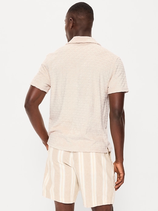 Image number 2 showing, Textured Terry Polo
