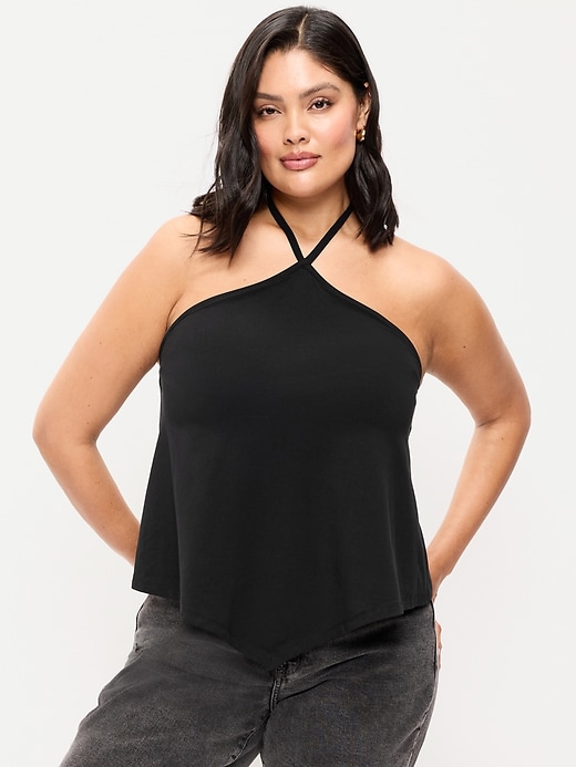 Image number 8 showing, Handkerchief Halter Top