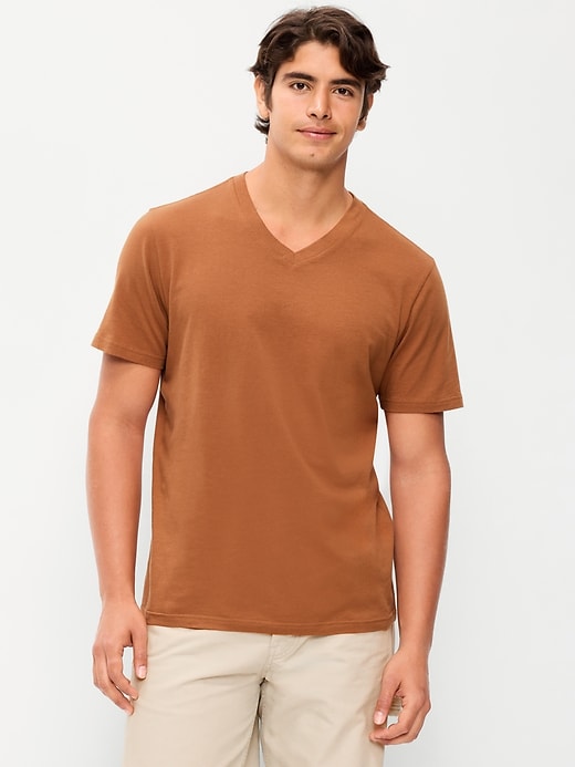 Image number 1 showing, V-Neck T-Shirt