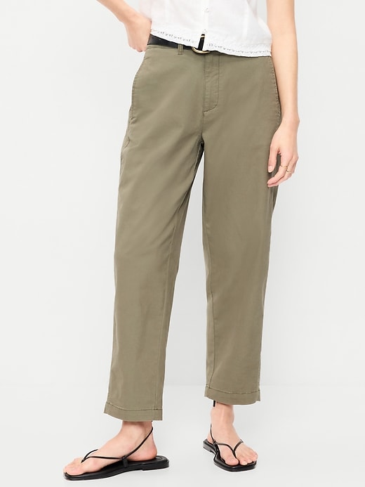 Image number 2 showing, High-Waisted OGC Chino Tapered Straight Pants