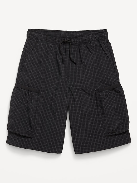 Image number 4 showing, Below Knee Super Baggy Ripstop Cargo Shorts for Boys
