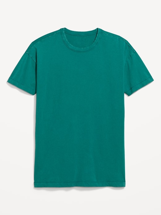 L'image numéro 4 présente T-shirt long passe-partout surdimensionné