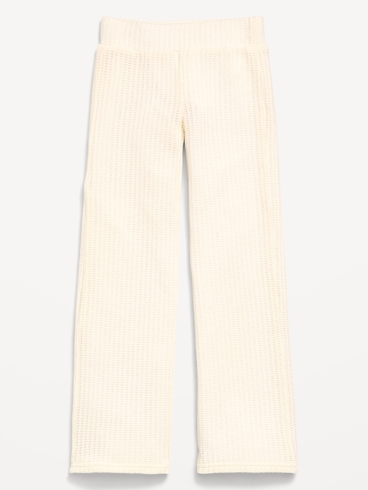Image number 1 showing, Low-Rise Jacquard Knit Pants for Girls