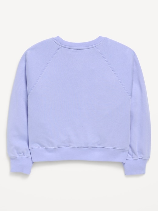 Image number 2 showing, Logo-Graphic Crew-Neck Sweatshirt for Girls