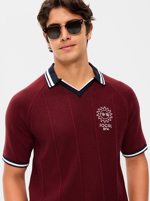 Image number 3 showing, Rugby-Style Sweater Polo
