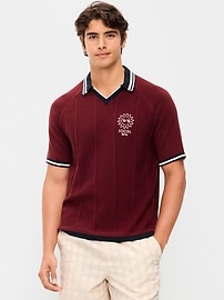 Image number 1 showing, Rugby-Style Sweater Polo