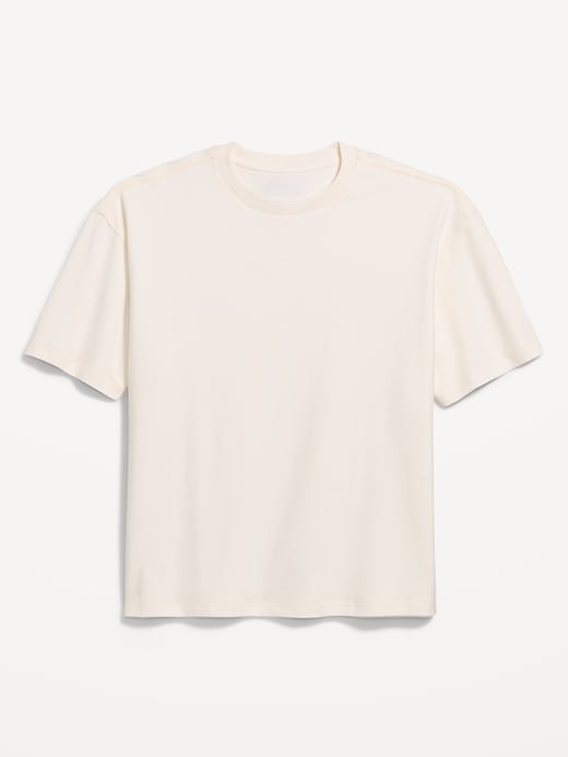 Image number 4 showing, Oversized Heavyweight Garment-Washed T-Shirt