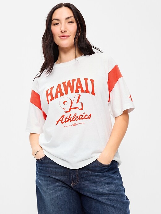 Image number 5 showing, Short-Sleeve Loose Crew-Neck T-Shirt