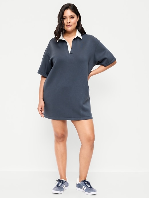 Image number 5 showing, Bounce Fleece Short-Sleeve Polo Dress