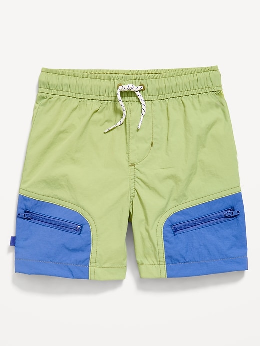 Image number 4 showing, Tech Zip-Pocket Shorts for Toddler Boys