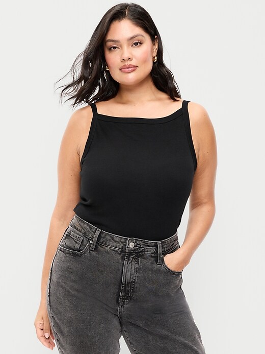 L'image numéro 7 présente Camisole tablier ajustée