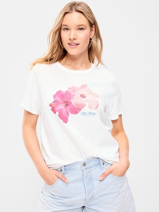 Image number 5 showing, EveryWear Crew-Neck Logo-Graphic T-Shirt