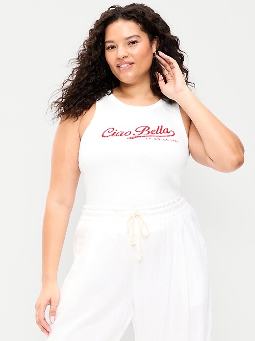 Image number 8 showing, Snug Crop Tank Top