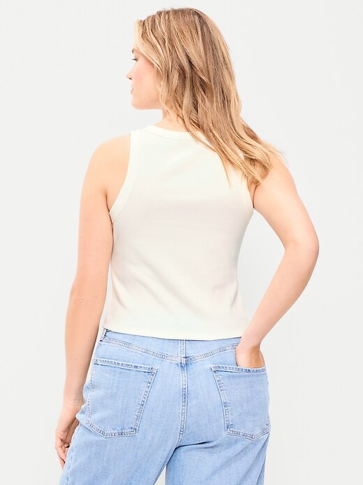 Image number 7 showing, Snug Crop Tank Top