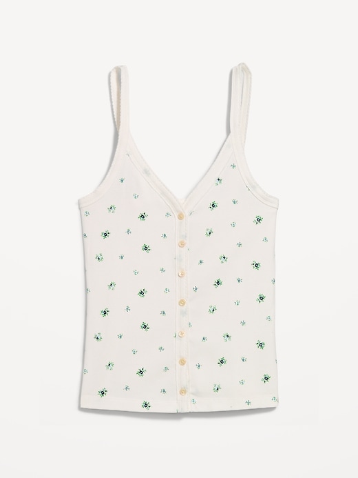 Image number 4 showing, Button-Down Cami Tank Top