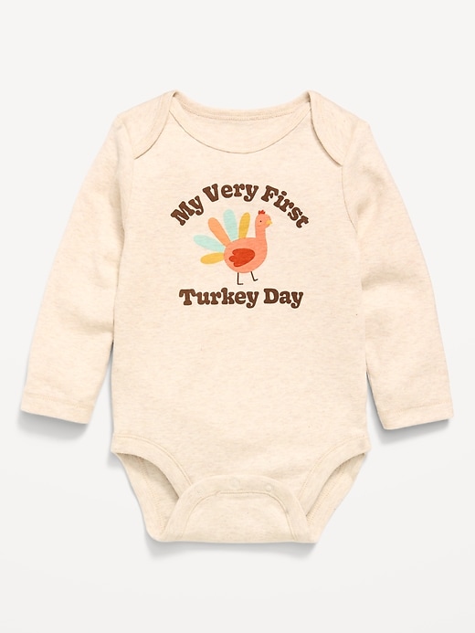Image number 2 showing, Long-Sleeve Graphic Bodysuit for Baby