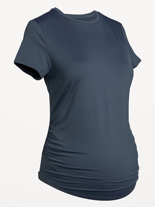 Image number 2 showing, Maternity StudioSmooth Short-Sleeve Jersey Top