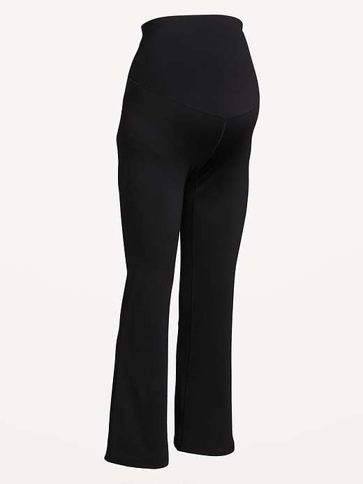 L'image numéro 4 présente Legging évasé StudioSmooth à panneau couvrant de maternité