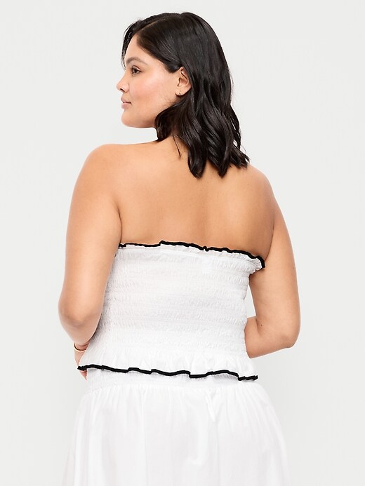 Image number 8 showing, Smocked Bodice Tube Top