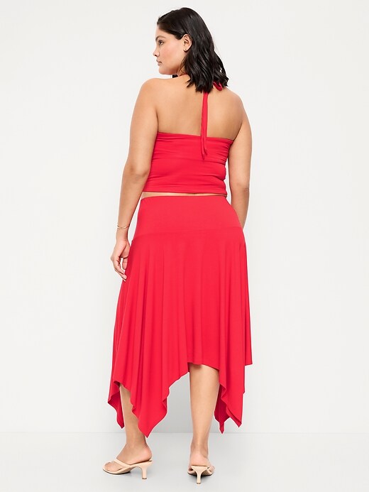 Image number 8 showing, Handkerchief Hem Midi Skirt