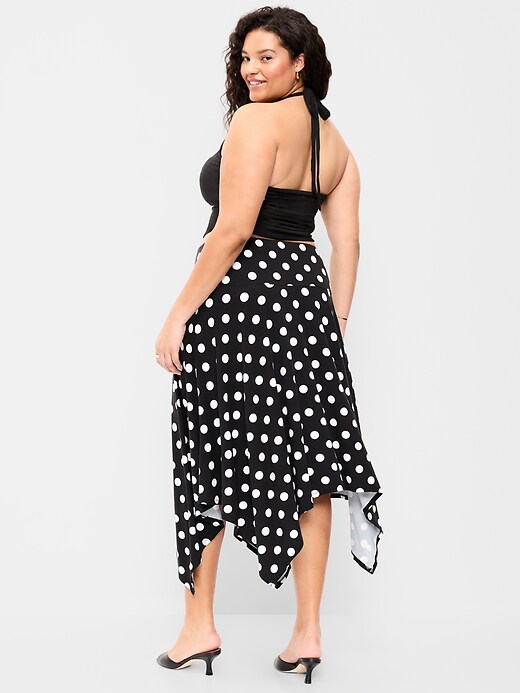 Image number 8 showing, Handkerchief Hem Midi Skirt