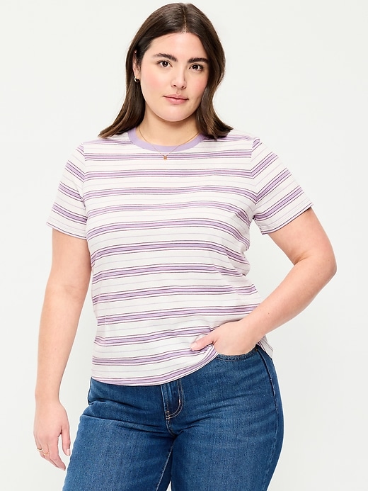 Image number 5 showing, EveryWear Crew-Neck Striped T-Shirt