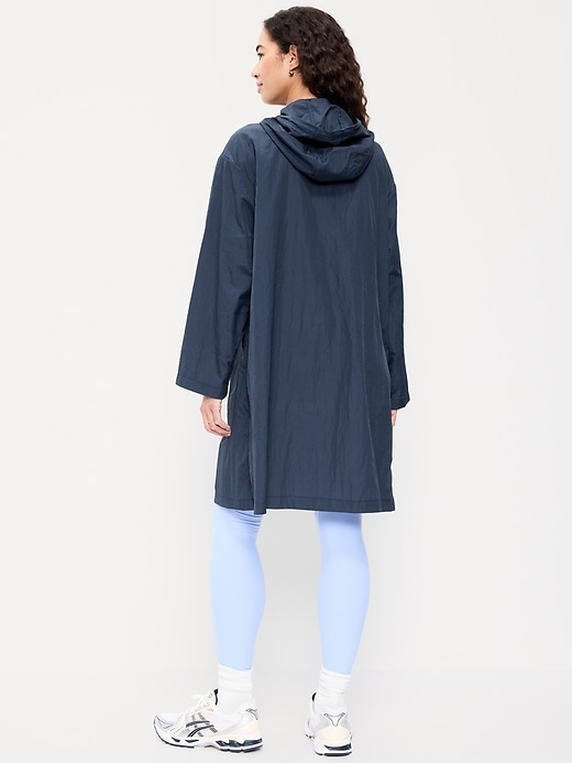 Image number 2 showing, Lightweight Loose-Fit Hooded Jacket