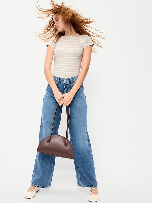 Image number 3 showing, Snug Boat-Neck T-Shirt