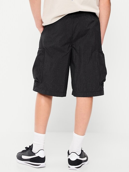 Image number 2 showing, Below Knee Super Baggy Ripstop Cargo Shorts for Boys