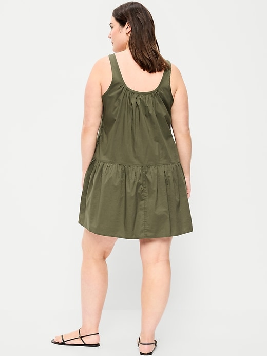 Image number 8 showing, Drop-Waist Swing Mini Dress