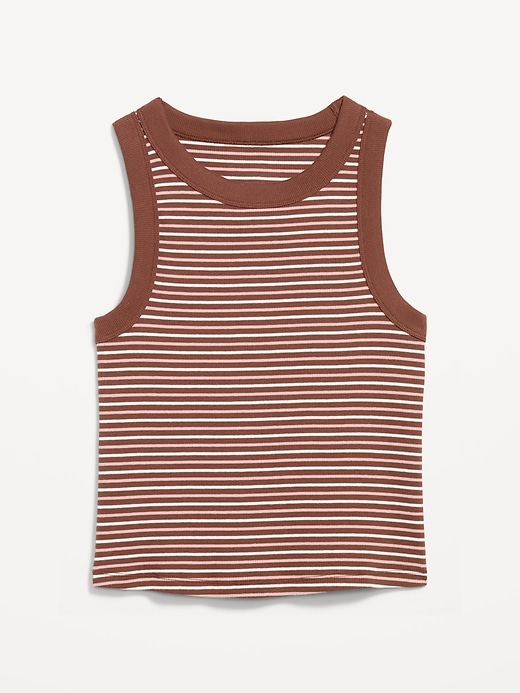 L'image numéro 4 présente Camisole moulante à bords contrastants