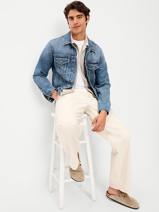 L'image numéro 3 présente Veste de camionneur en denim