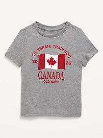 Image number 1 showing, Short-Sleeve Unisex Graphic T-Shirt for Toddler