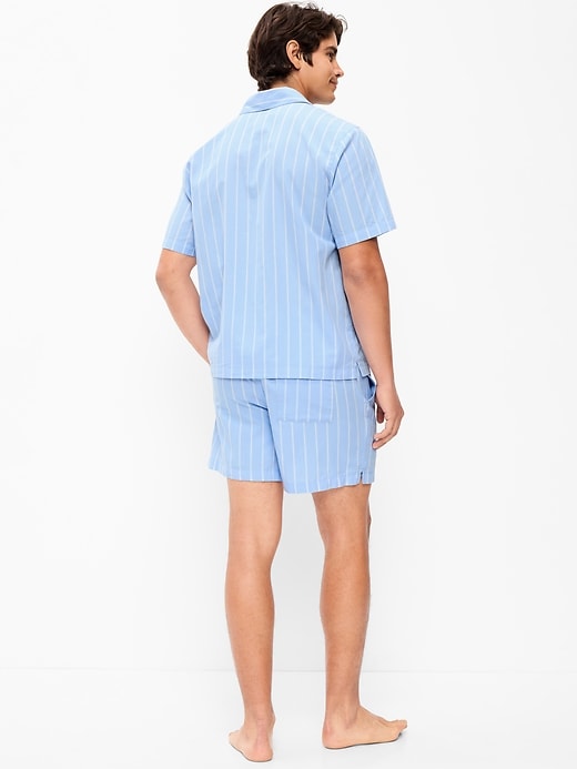 Image number 2 showing, Poplin Pajama Shorts Set
