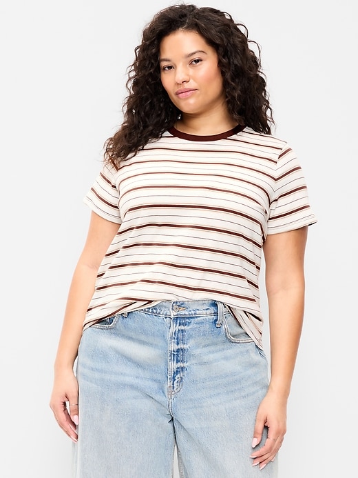 Image number 8 showing, EveryWear Crew-Neck Striped T-Shirt