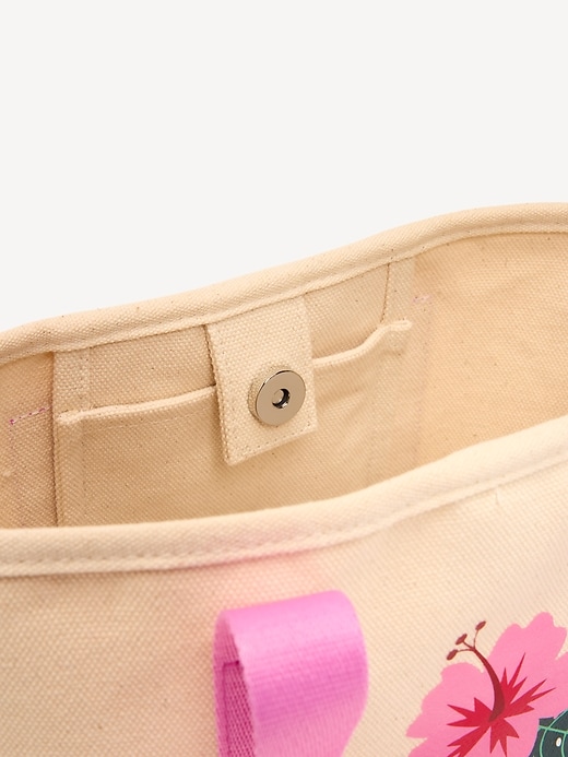 L'image numéro 4 présente Petit fourre-tout à imprimé