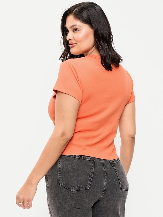 Image number 8 showing, Snug Crop T-Shirt