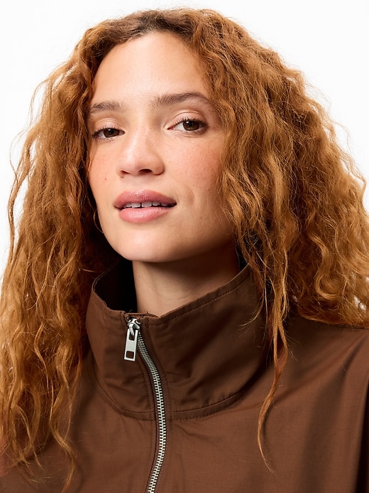 Image number 4 showing, Twill Utility Zip-Front Jacket